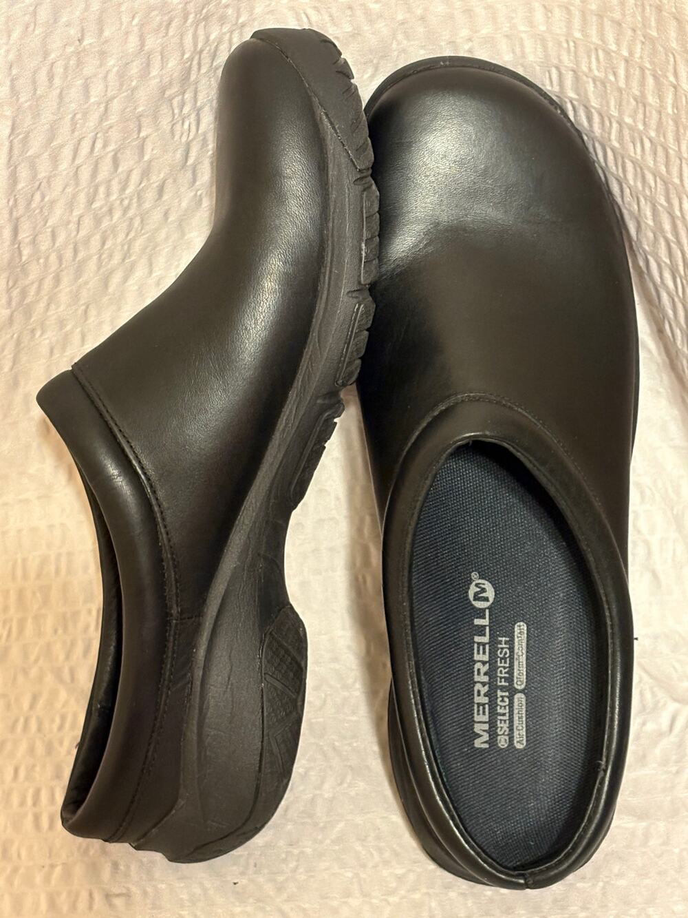 Merrell Encore Nova 2 Leather Women’s 12 Clog Mules Comfort Shoes Barely Worn